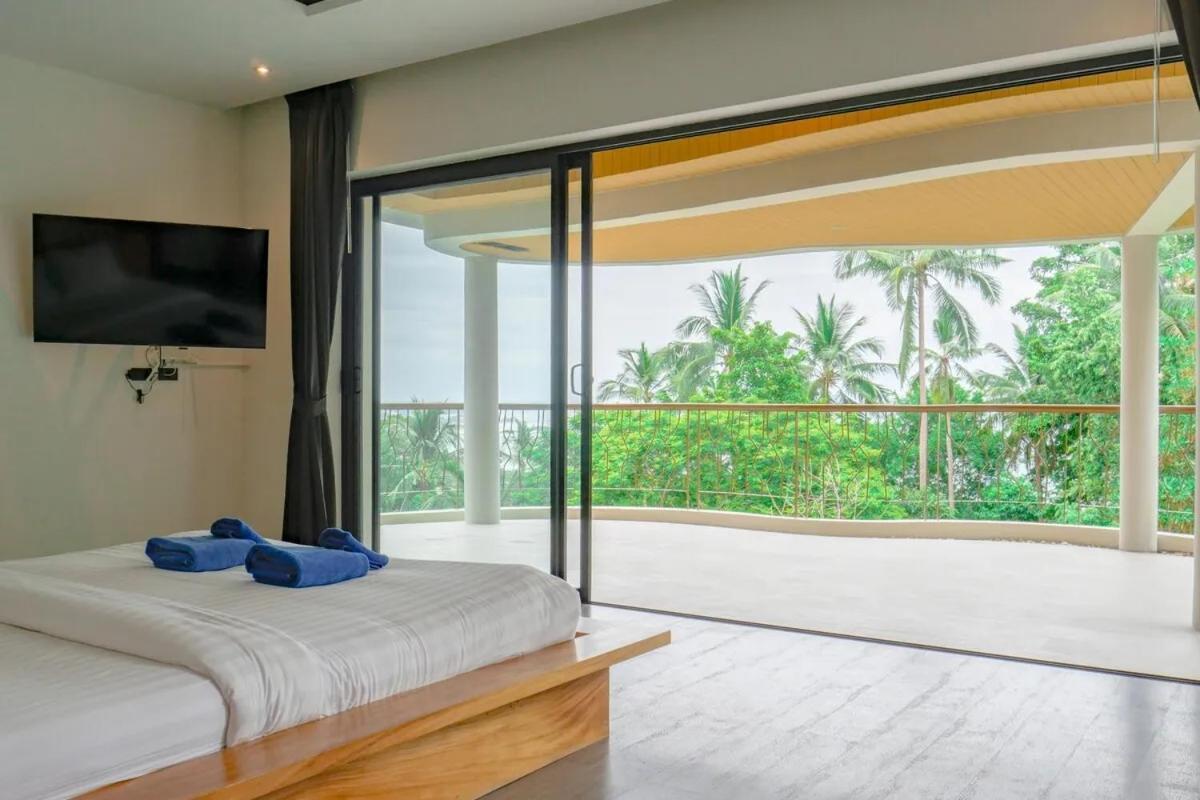 Villa Oikos 2Br - Private Infinity Pool & Seaview Strand von Chaweng Exterior foto